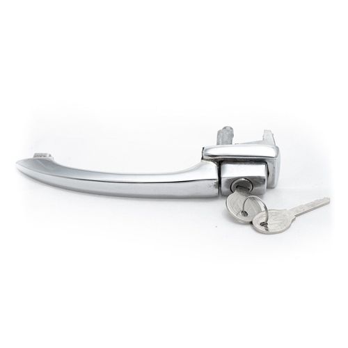 Maçaneta Ext. pta. Diant. - Metal - C/Chave - Dir./Esq. - Volkswagen Fusca GI 59 à 77 - Fusca GI 67 à 77