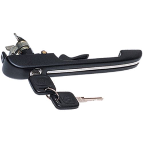 Maçaneta ext. C/ Friso pta. diant. - dir. Friso Inox C/Chave - Metal - VW Quantum GII 92 à 98  - Santana GII 92 à 98