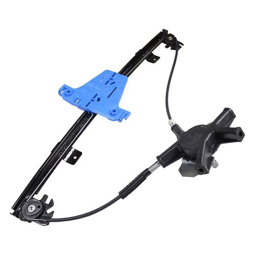 Máquina do Vidro Manual/Mecânica da Porta - Pino Baixo - Esquerda - Volkswagen Fox GI 2 Portas 03 a 09