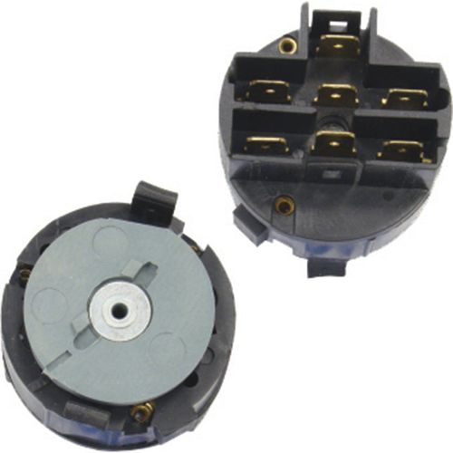 Comutador de Ignição da Trava de Direção - Disco Cinza - 7 Pinos - Fiat Uno GI 84 a 04 - Fiorino GI 81 a 04 - Ducato GI 98 a 05