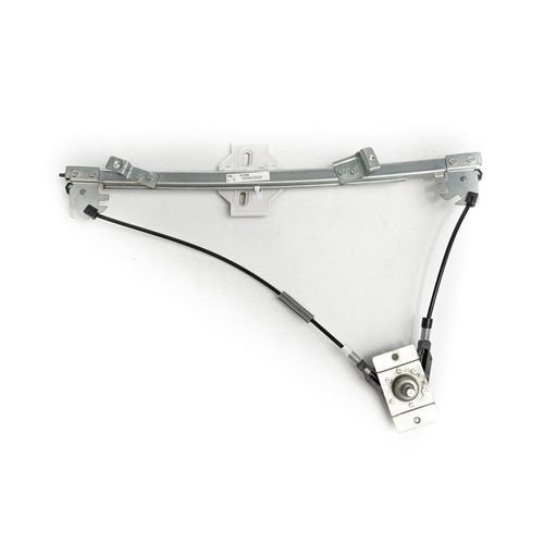 Máq. do vidro Mec. pta. Diant. - C/Placa Arrastadora de Metal - Esq. - Fiat Uno 84 a 14 - Prêmio 85 a 96 - Elba 86 a 96