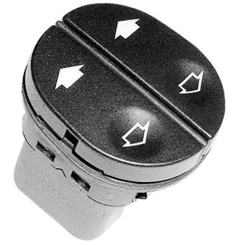 Tecla Dupla Aciona Vidro Elétrico - Led:Verde - 8 Pinos - 12V - Ford Ka 97 a 14 - Fiesta 96 a 06 - Transit 08 a 14