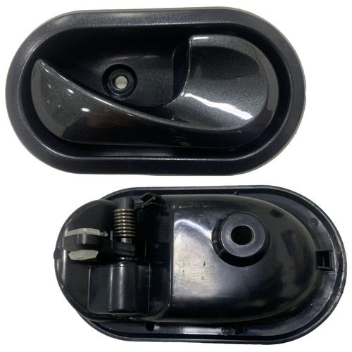 Maçaneta Interna da Porta Dianteira/Traseira - Grafite Brilhante - Direita - Renault Sandero GI 07 a 14 - Logan GI 07 a 13 - Duster GI 11 a 20 / Ônib