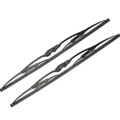 Par de Palhetas (Micro) Dianteiras - Metalica Convencional -22"/20"Pol. - Braço: Gancho (Longo 8mm) /Adaptador: E3 - Fiat - GM - Hyundai - Renault -