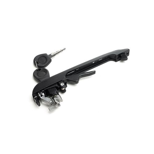 Maçaneta Externa da Porta Dianteira - Com Chave - Metal/Zamac - Friso Inox - Direita - VW Gol GI 87 a 95 - Saveiro GI 87 a 97