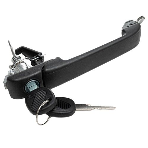 Maçaneta Mecânica Ext. da pta. - C/Chave Maxion - Preto - D/E - Volkswagen Gol 2pts II 94 a 98 - Parati II 96 a 99