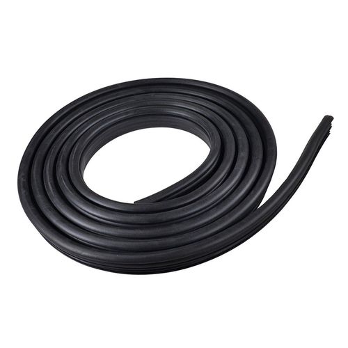 Borracha da Porta - Com Aba Preta - Tipo Baixa - Tribulbo - 4 Metros - Uso Geral